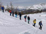 Schneeschuhtour Rothwald Trail